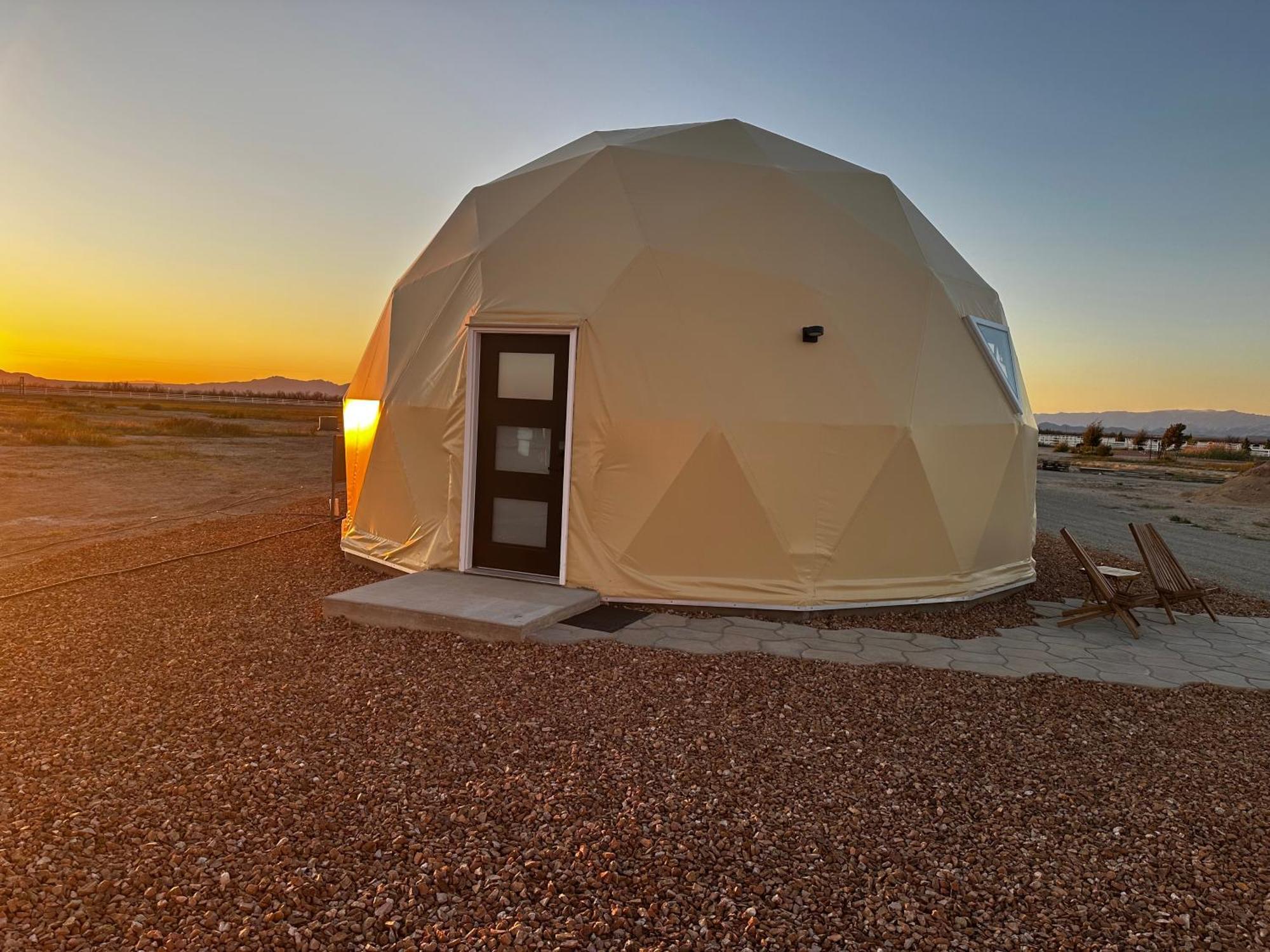 فيلا Nude Glamping Dome ويلكوكس المظهر الخارجي الصورة