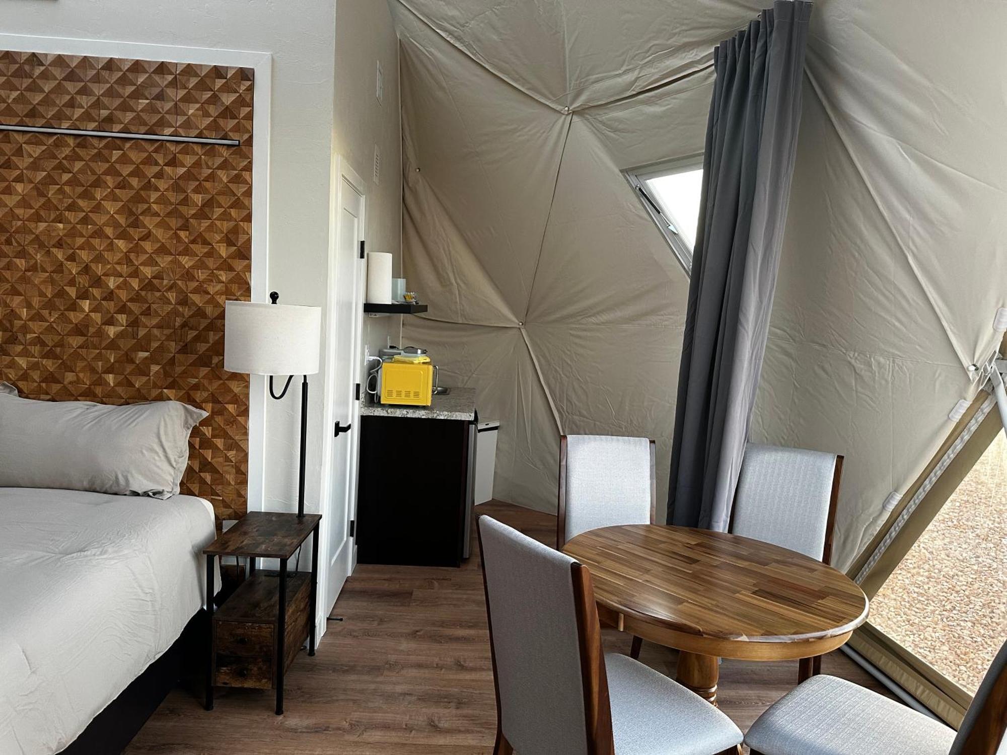 فيلا Nude Glamping Dome ويلكوكس المظهر الخارجي الصورة