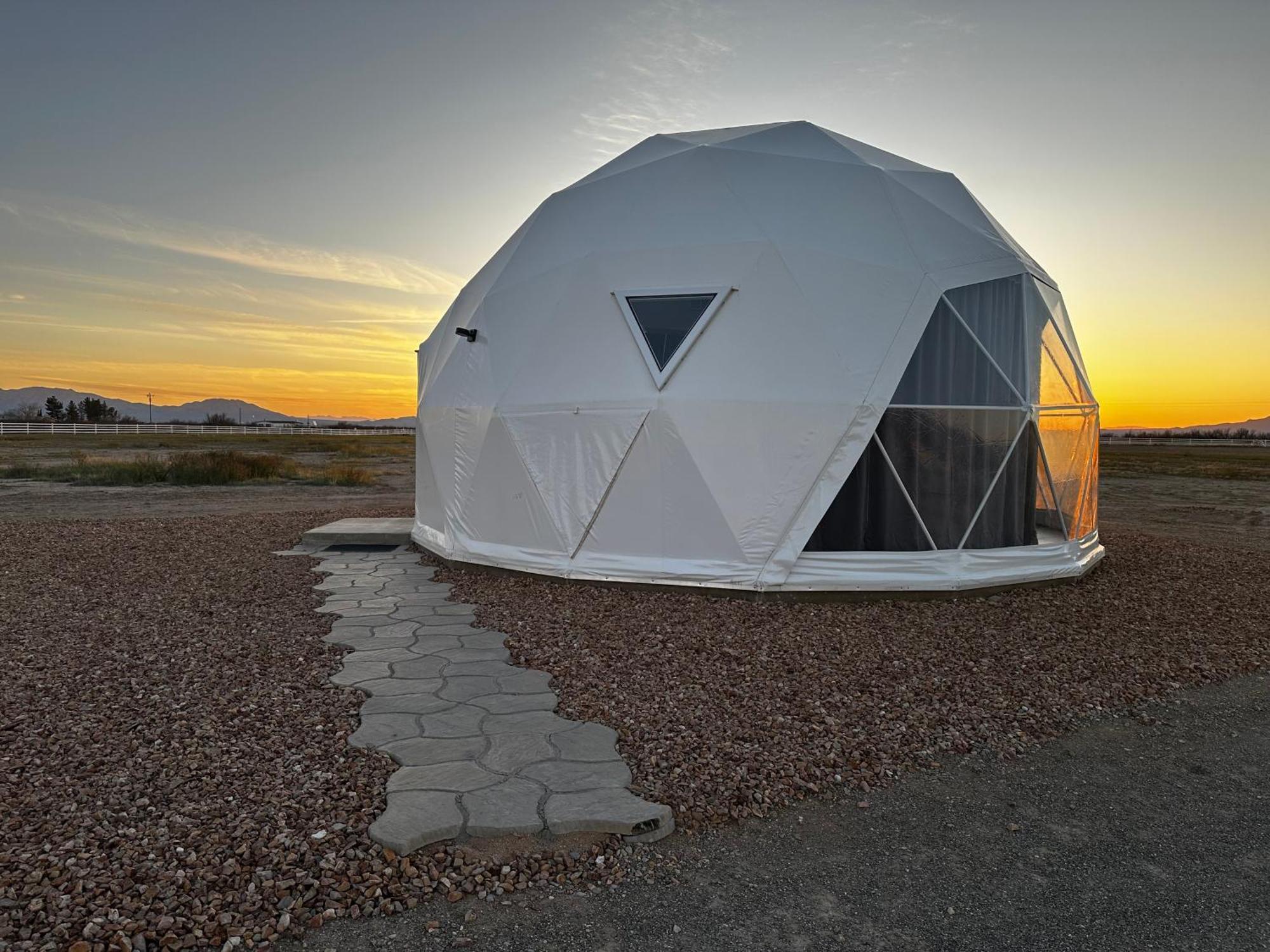 فيلا Nude Glamping Dome ويلكوكس المظهر الخارجي الصورة